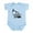 Sky Blue, variant on CafePress - Oilfield Baby Body Suit - Baby Light Bodysuit, Size Newborn - 24 Months