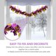 thumbnail image 3 of GOOHOCHY 5Ud Guirnaldas Decorativas De Tinsel Morado Para Colgar En Fiestas Con Fácil Moldeado Y, 3 of 6
