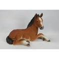 thumbnail image 5 of Hi-Line 12” Laying Down Horse Colt Garden Statue, Durable Polyresin, 5 of 7