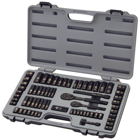 Stanley® 92-824 69-piece Black Chrome Mechanics Tool Set