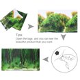 thumbnail image 4 of Vibrant Green Fish Tank Background Sticker for Aquarium Decor PET Double Sided Easy to Attach 36x24 Inches, 4 of 8