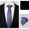 thumbnail image 3 of Cravate de Noël Mode Grand Jacquard Imprimé Cravate Formelle pour Hommes, 3 of 4