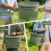 SUNOYAR Soft Cooler Bag, 40 Can/20L Insulated Cooler for Women Man, Waterproof & Collapsible Cooler Bag for Camping, Beach, Travel, Picnic