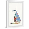 thumbnail image 2 of Parvez Taj Sailing Beach Bum Framed Wall Art, 2 of 6