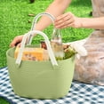 thumbnail image 5 of Home Textile Storage Laundry Bag with Handle for Clothes and Vegetables Versatile Storage Solution for Household Needs, 5 of 5