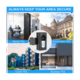 AntiTheft Doorbell Door Mount,NoDrill Mounting Bracket for Cover