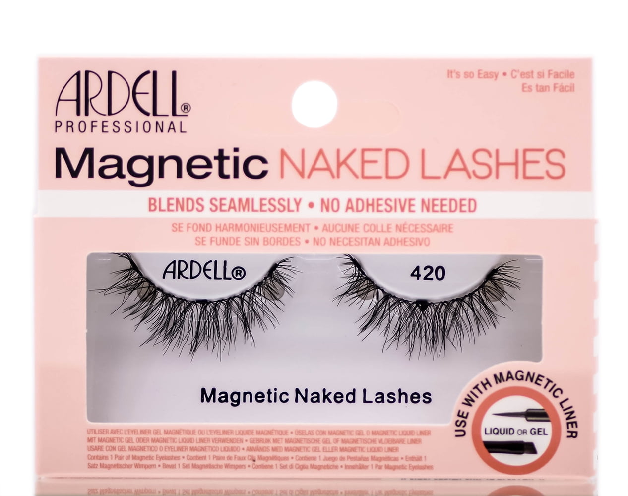 via Fristelse hø Ardell Professional Magnetic Naked Lashes - 420 - Walmart.com