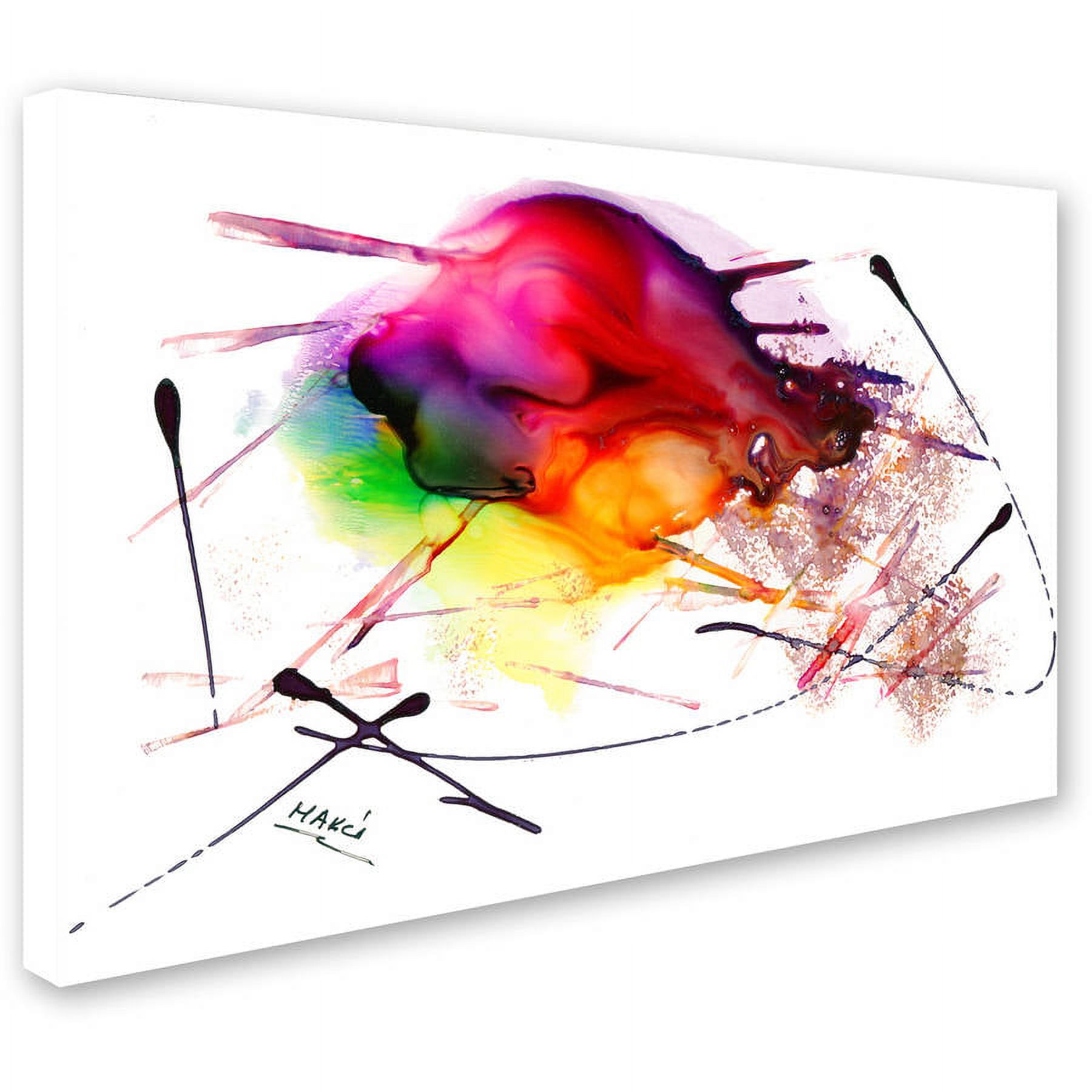 Trademark Fine Art "Abstract 02" Canvas Art by Mako