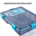 thumbnail image 4 of Eigraketly Caja de aparejos de pesca duradera y portátil para una fácil organización Accesorios de aparejos de pesca organizados azul pequeño Type3 NO3, 4 of 6