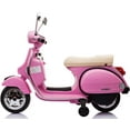 thumbnail image 2 of Best Ride On Cars Vespa Scooter-Color:Pink, 2 of 3