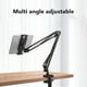 thumbnail image 5 of Soporte voladizo para tableta Pisexur para hombres, soporte retráctil para tableta, se fija a muebles, ángulo ajustable, extensible, almacenamiento práctico, organizador de electrónica para niños., 5 of 8