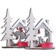 thumbnail image 5 of Creativo Diy Navidad Portavelas de madera Mesa de comedor de Navidad Mesa de bar Decoración de escritorio Adornos Artículos para el hogar (1 unidad, marrón), 5 of 5