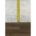 thumbnail image 4 of Pasargad Home Beverly 8' x 10' Hand-Loomed Bamboo Silk Grey/Beige Rug - All Ages, Indoors, 4 of 5