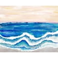 thumbnail image 3 of Pattinian, Merri 14x12 Black Modern Framed Museum Art Print Titled - Rolling Waves II, 3 of 5