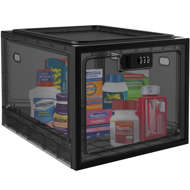 Caja de seguridad grande biliitim para medicamentos con combinación