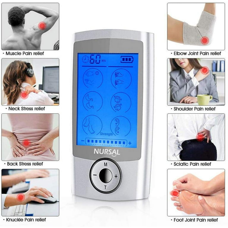 NURSAL TENS EMS Unit Muscle Stimulator for Pain Relief Therapy, Electric 24  Modes Dual Channel TENS - Miscellaneous Items - Cincinnati, Facebook  Marketplace