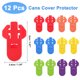 thumbnail image 5 of Protector de tapa de latas Unique Bargains Abridor de bebidas Abridor de latas y tapa Herramienta abridora de latas Rojo Azul Verde Amarillo Naranja Púrpura 12 Pcs, 5 of 7