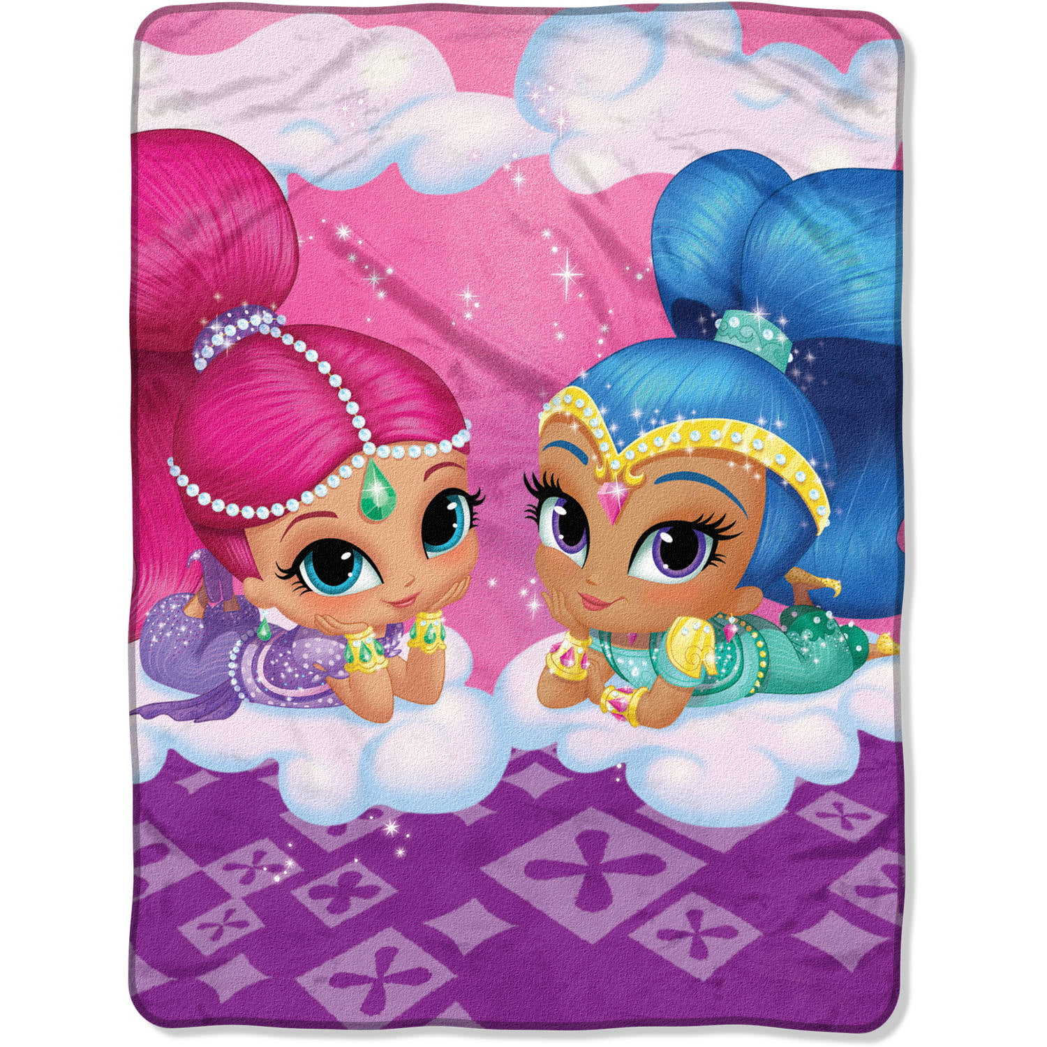 Shimmer and Shine Being Shine Comfy Throw 