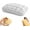 Grey, variant on Cooling Marshmallow-Soft Pillow for Adults, Quilted Cool-Touch Bed Pillow, Soft Cloud-Like Fluffy Pillow for Sleeping, Bedroom, Side and Back Sleepers (Brown-2pcs)