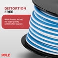 thumbnail image 3 of Cable de altavoz Pyle PLMRSW50, calibre 18, 15 m, impermeable, Marine Gr, 3 of 7