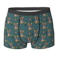 thumbnail image 6 of Men's Boxer Briefs, Bone Dog Puppy ball Soft Comfy Mens Underwear Boxer Briefs Breathable With Widen Waist, 6 of 7