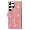 thumbnail image 5 of Allytechgroup Compatible with Samsung Galaxy S24+ Case with Credit Card Slot, Slim Fit Flip Wallet Case with Lanyard Kickstand Shockproof Protective Back Cover for Women Girls, Rosegold, 5 of 6