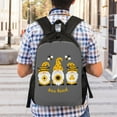 thumbnail image 4 of Lafuoo Bee Kind Pattern Single-sided Backpack, Waterproof with Computer Compartment, Suitable for Business, Travel, Sports-One Size, 4 of 6