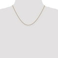 thumbnail image 2 of Diamond2Deal 10K Rose Gold .9 mm Box Chain Necklace for Women 18", 2 of 6