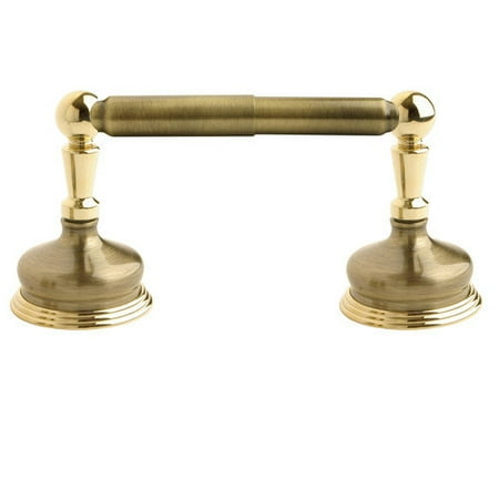 Giagni Erie Tissue Roll Holder in Antique Brass / Millennium Brass