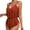 Red, variant on Sakmal Bathing Suit for Women Black One Piece Swimsuits Fringe High Cut Swimsuits for Women
