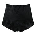 thumbnail image 5 of KHONTS Women's Tummy Control Body Shapers High Waist Shorts Butt Lifter Shapewear Lace Panties Compression Underwear Black XL, 5 of 5