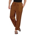 thumbnail image 1 of Inkmeso Solid Casual Bottom For Men's Lightweight Cotton Track Pants For Sleep/Workout Pajamas, 1 of 7
