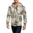 thumbnail image 6 of Camo Light Weight Hoodies Men Oversized Graphic Workout Sweatshirt Men Long Sleeve Pullover with Pockets Army Green 3XL, 6 of 7