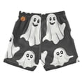 thumbnail image 2 of Halloween Cute Specters Pumpkins Boys' Swim Trunks Board Shorts Beach Pants Bathing Bottoms 3T, 2 of 8