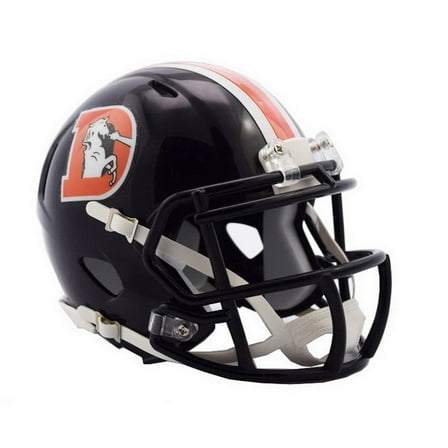 Denver Broncos Color Rush Navy Riddell NFL Speed Mini Helmet