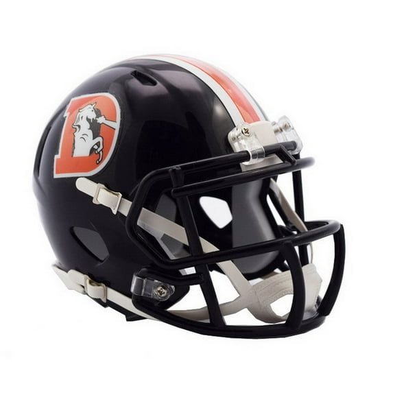 Denver Broncos Color Rush Navy Riddell NFL Speed Mini Helmet