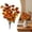 Orange, variant on Artificial Flowers,40cm Artificial Spray Cherry Flower Branch For Wedding Garden Scenery & Home Decor (Multicolor)