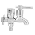thumbnail image 2 of Dual Use Faucet,G1/2in Single Cold Double Water Faucet Bathroom Accessories Optimized for Excellence, 2 of 12