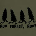 thumbnail image 3 of CafePress - Run Forest Run Dark T Shirt - Men's Classic Graphic Cotton T-Shirt, 3 of 4
