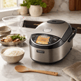 thumbnail image 6 of Zojirushi NP-NWC10XB Pressure Induction Heating Rice Cooker w/ Accessory Bundle, 6 of 7
