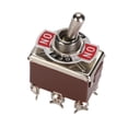 thumbnail image 4 of Interruptor De Palanca Dpdt 6 Pines 3 Posiciones Terninal On-Off-On 250V 15A 12Mm Orificio De Montaje 5 Uds Speravity TO003994-00, 4 of 7