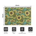 thumbnail image 5 of Blue Sunflower Vine Leaf Pattern Door Rugs,Washable Non Slip Door Mats Indoor,Decorative Door Mats,Entry Mat Indoor for Entrance,Bedroom,Kitchen,Bathroom,16"x24", 5 of 6