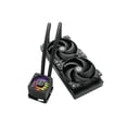 thumbnail image 4 of ENERMAX LIQMAXFLO SR 240 ARGB AIO CPU Liquid Cooler - 60mm VRM Fan up to 3000 RPM, PWM-Controlled Pump, 240mm Radiator, Dual Pressure-Optimized Silent Flow 120mm FDB Fans up to 1800 RPM, 350W TDP -, 4 of 5