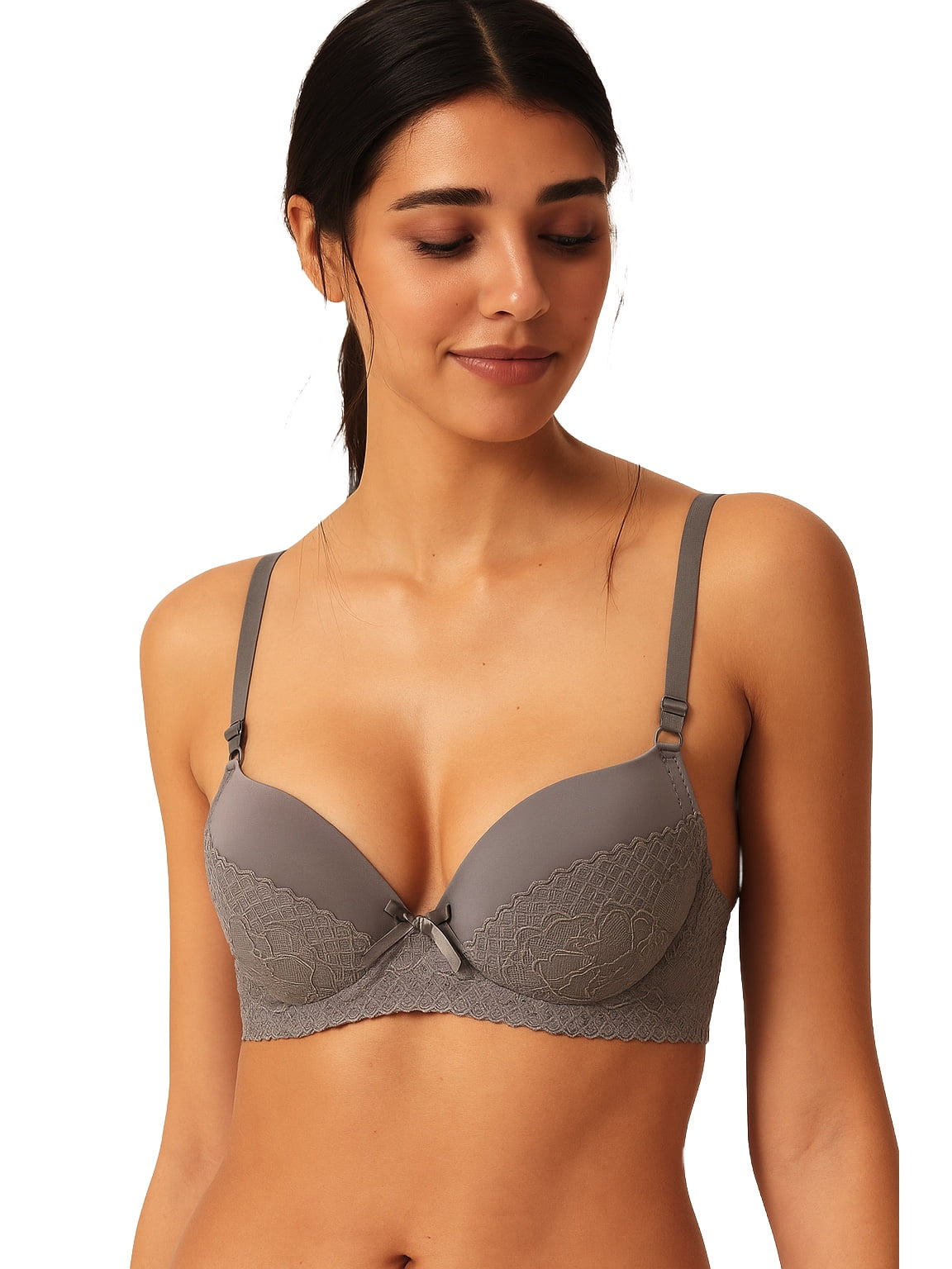 Women Bras 6 Pack of T-shirt Bra B Cup C Cup D Cup DD Cup DDD Cup 36C (A9283)