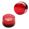 thumbnail image 1 of Juego de 2 luces estroboscópicas LED, 12 V-24 V, LED de advertencia de seguridad intermitentes rojos para automóviles, luz de advertencia de ingeniería de seguridad (r, 1 of 5