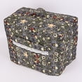 thumbnail image 5 of Yucurem Boho Floral Sewing Machine Dust Cover, Vintage Floral Protective Cover with Pockets for Most Standard Sewing Machines and Accessories, 5 of 8