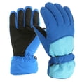 thumbnail image 2 of CZHQWE Kids Mittens Waterproof Gloves Kids Kids Waterproof Mittens Thicken Toddler Winter Snow Gloves Warm Ski Gloves For Girls Boys 6-11 Year, 2 of 7