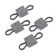 thumbnail image 2 of 10 Uds Clip de soporte correa elástica portátil para chalecos mochilas bolsas (gris) Sywqhk Para Estrenar, 2 of 5