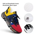 thumbnail image 4 of Flag of Venezuela Walking Shoes for Men Woman Lightweight Tennis Fashion Elastic Sports Shoes Cushion Basketball Shoes, 4 of 7