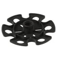 thumbnail image 2 of 4pcs Replacement Rubber Snow Basket Snowflake Disk for Hiking Trekking Poles - Black, 2 of 6